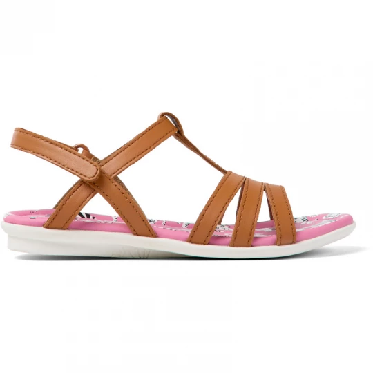 Foto van product CAMPER Twins - Sandalen voor Meisjes - Bruin, Smooth leather