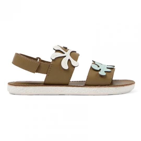 Foto van product CAMPER Twins - Sandalen voor Meisjes - Bruin, Smooth leather