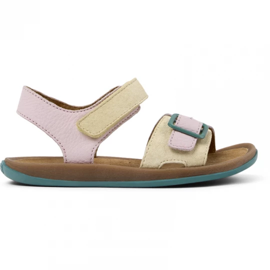 Foto van product CAMPER Twins - Sandalen voor Meisjes - Geel, Roze, Smooth leather
