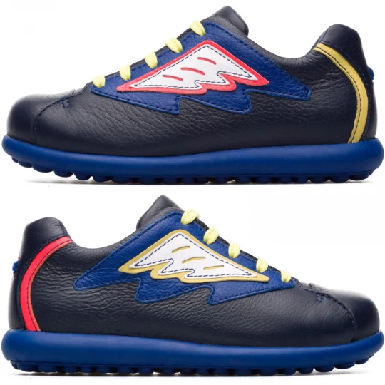 Foto van product CAMPER Twins - Sneakers voor - Blauw, Wit, Roze, Smooth leather