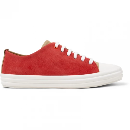 Foto van product CAMPER Twins - Sneakers voor Dames - Bruin, Rood, Kastanjebruin, piel.consumidor11