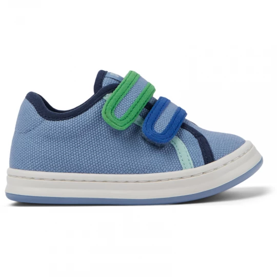 Foto van product CAMPER Twins - Sneakers voor Firstwalkers - Blauw, Cotton fabric