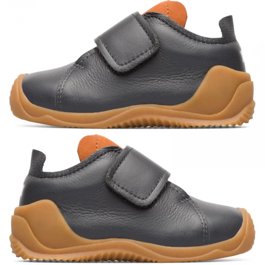 Foto van product CAMPER Twins - Sneakers voor Firstwalkers - Grijs, Smooth leather