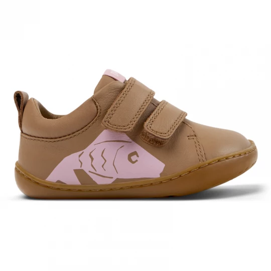 Foto van product CAMPER Twins - Sneakers voor Firstwalkers - Nude, Smooth leather