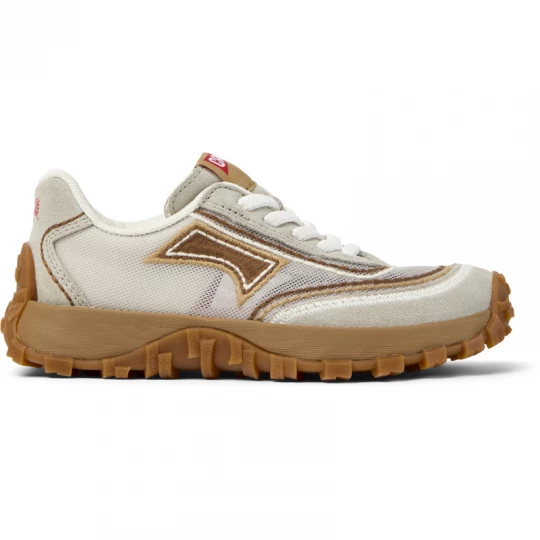 Foto van product CAMPER Twins - Sneakers voor Meisjes - Beige, Cotton fabric