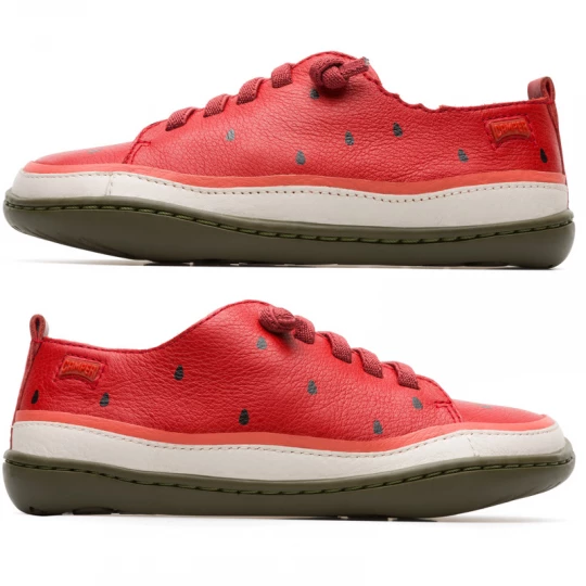 Foto van product CAMPER Twins - Sneakers voor - Rood, Roze, Beige, Smooth leather