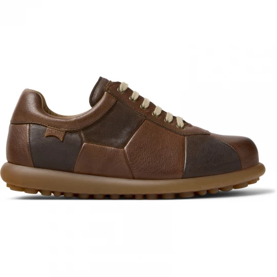Foto van product CAMPER Twins - Vrijetijdsschoenen voor Dames - Bruin, Smooth leather