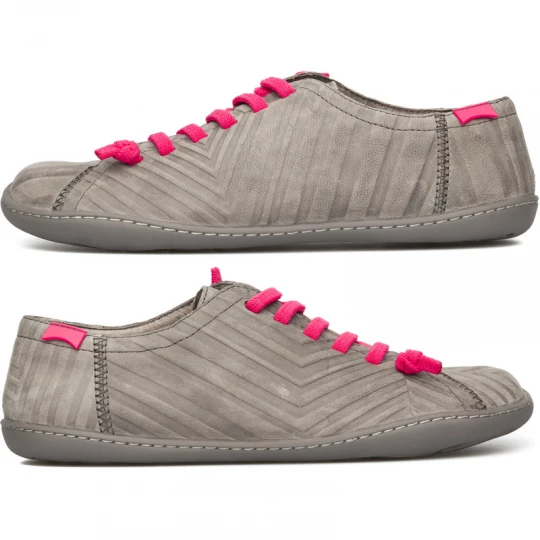 Foto van product CAMPER Twins - Vrijetijdsschoenen voor Dames - Grijs, Smooth leather