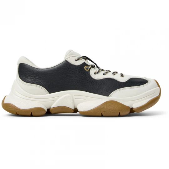 Foto van product CAMPER Twins - Vrijetijdsschoenen voor Dames - Wit, Zwart, Smooth leather