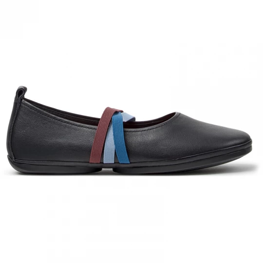 Foto van product CAMPER Twins - Vrijetijdsschoenen voor Dames - Zwart, Smooth leather