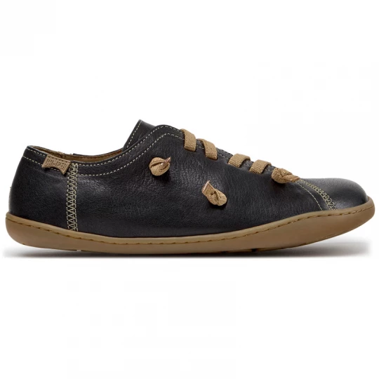 Foto van product CAMPER Twins - Vrijetijdsschoenen voor Dames - Zwart, Smooth leather