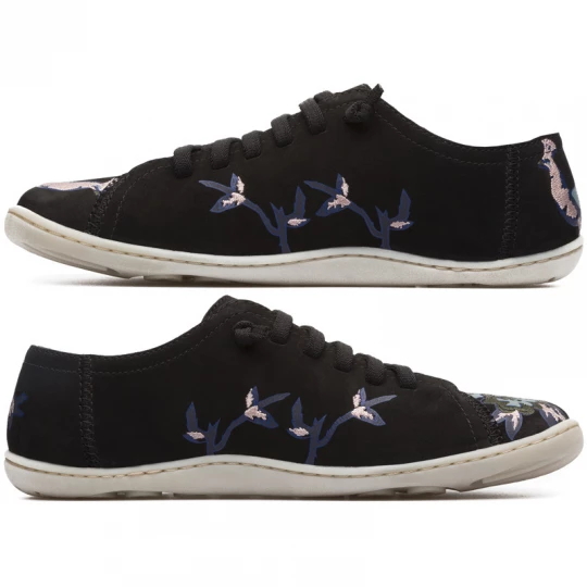 Foto van product CAMPER Twins - Vrijetijdsschoenen voor Dames - Zwart, Suede