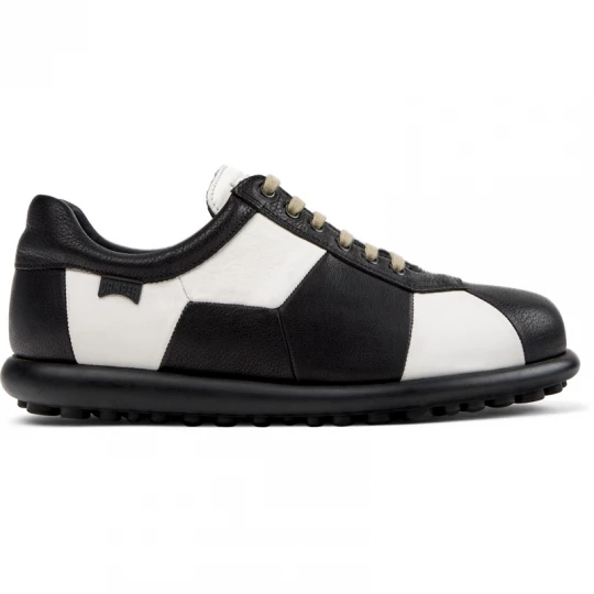 Foto van product CAMPER Twins - Vrijetijdsschoenen voor Dames - Zwart, Wit, Smooth leather