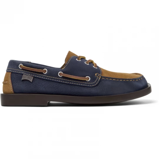 Foto van product CAMPER Twins - Vrijetijdsschoenen voor Heren - Blauw, Bruin, Suede
