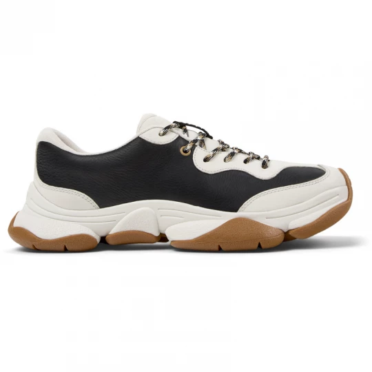 Foto van product CAMPER Twins - Vrijetijdsschoenen voor Heren - Wit, Zwart, Smooth leather