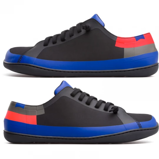 Foto van product CAMPER Twins - Vrijetijdsschoenen voor Heren - Zwart, Blauw, Roze, Cotton fabric