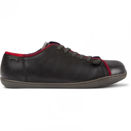 Foto van product CAMPER Twins - Vrijetijdsschoenen voor Heren - Zwart, Smooth leather / Cotton fabric