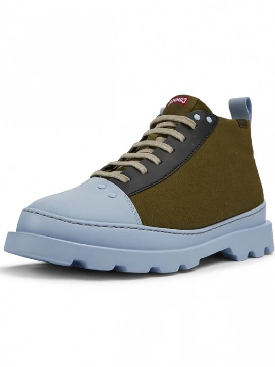 Foto van product CAMPER Veterschoen 'Brutus' beige / lichtblauw / donkergroen
