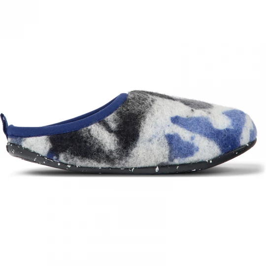 Foto van product CAMPER Wabi - Pantoffels voor Dames - Blauw, Zwart, Beige, Cotton fabric