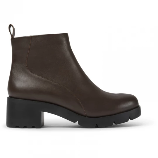 Foto van product CAMPER Wanda - Enkellaarzen voor Dames - Bruin, Smooth leather