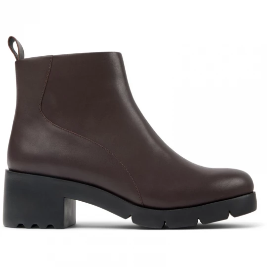 Foto van product CAMPER Wanda - Enkellaarzen voor Dames - Bruin, Smooth leather