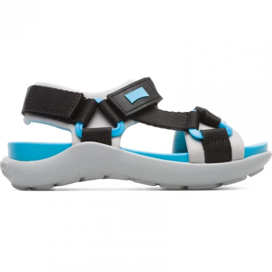 Foto van product CAMPER Wous - Sandalen voor Meisjes - Zwart, Grijs, Cotton fabric