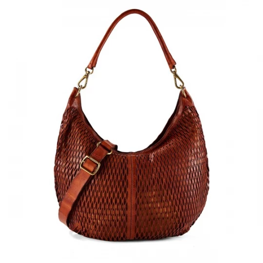 Foto van product Campomaggi Schoudertas 'Anastasia' cognac