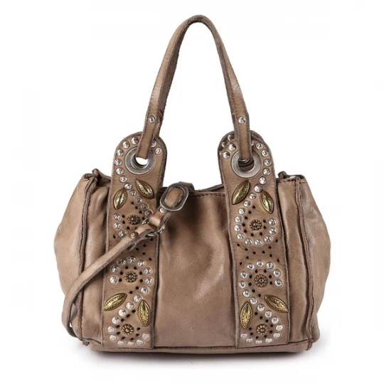 Foto van product Campomaggi Schoudertas 'Dafne' beige