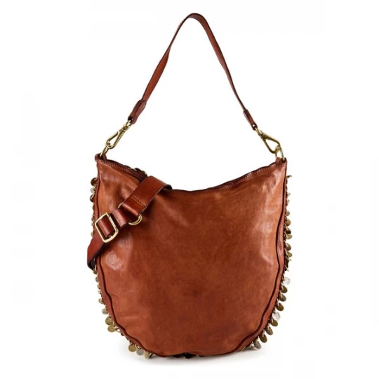 Foto van product Campomaggi Schoudertas 'Gianna' cognac