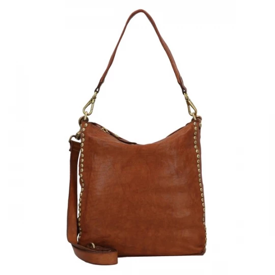 Foto van product Campomaggi Schoudertas 'Lisa' cognac