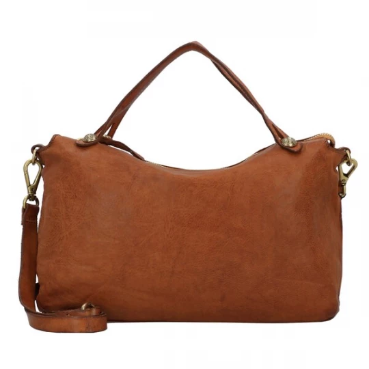 Foto van product Campomaggi Schoudertas 'Melissa' cognac