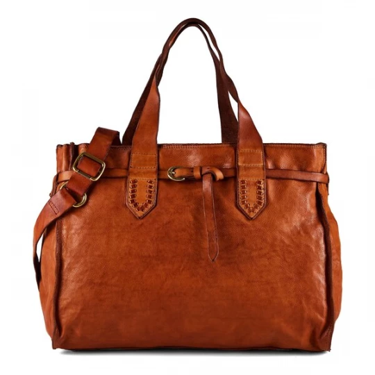 Foto van product Campomaggi Schoudertas 'Sabrina' cognac