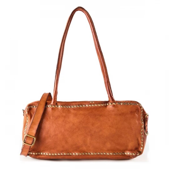 Foto van product Campomaggi Schoudertas 'Simona ' cognac