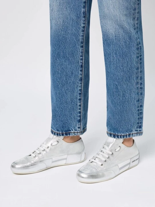Foto van product Candice Cooper Veterschoen 'ROCK PATCH S' zilver