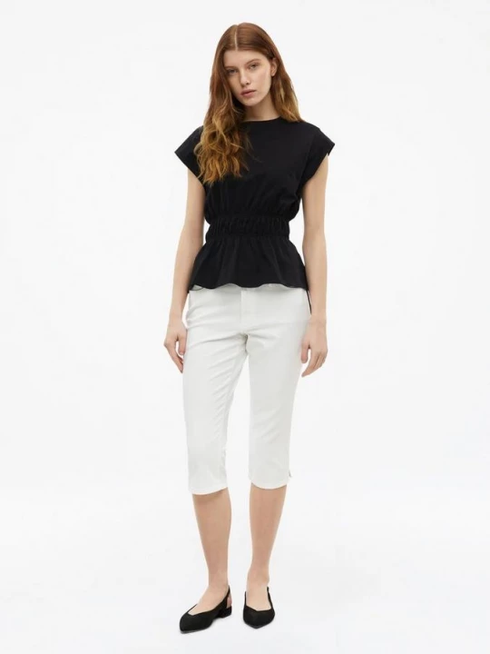 Foto van product Capri jeans Betsy / Slim Fit / Mid Rise / Slim Leg s.Oliver wit