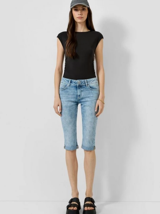 Foto van product Capri jeans Catie / Slim Fit / Halfhoog QS blauw