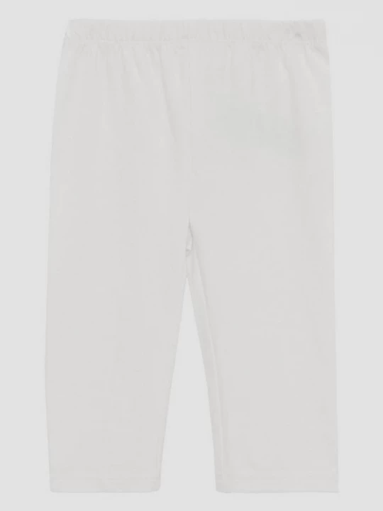 Foto van product Capri legging met elastische tailleband s.Oliver wit