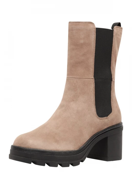 Foto van product CAPRICE Enkellaarsjes sand / zwart