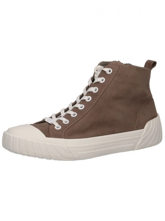 Foto van product CAPRICE Sneakers hoog bruin / wit
