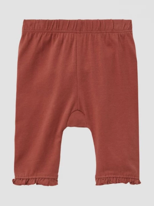 Foto van product Caprilegging van een katoenmix met ruches s.Oliver rood
