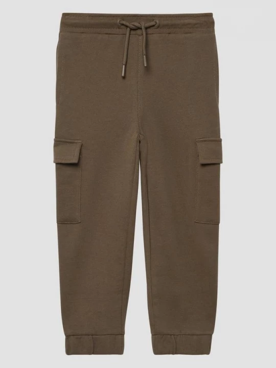 Foto van product Cargo joggingbroek met elastische tailleband en trekkoord s.Oliver bruin