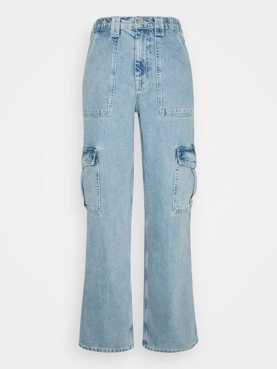 Foto van product Cargobroek BDG Urban Outfitters lichtblauw denim