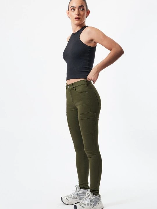Foto van product Cargobroek Dr. Denim kaki