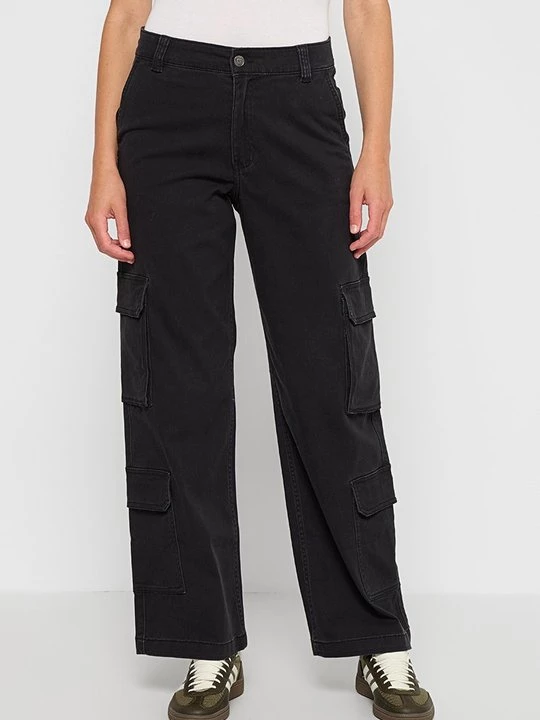Foto van product Cargobroek Hollister Co. zwart
