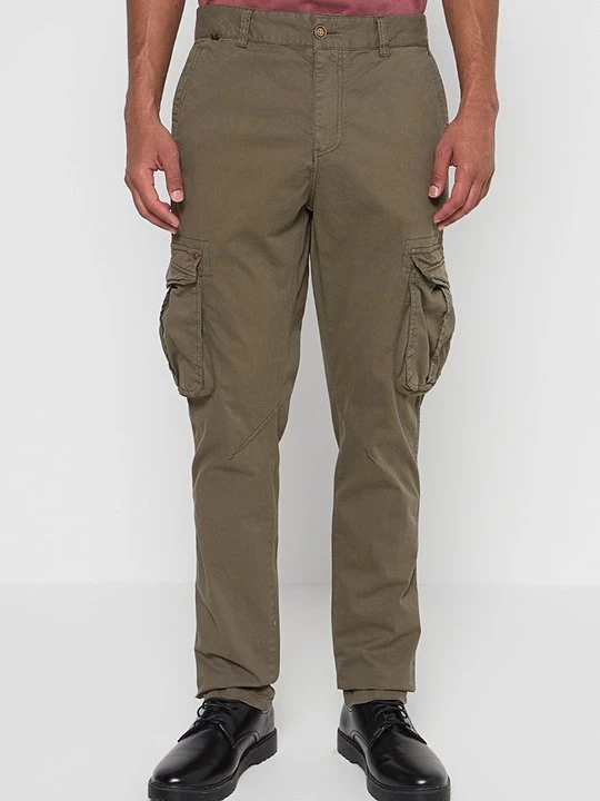 Foto van product Cargobroek INDICODE kaki