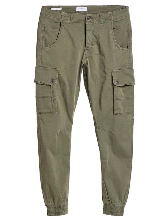 Foto van product Cargobroek Jack&Jones olijfgroen