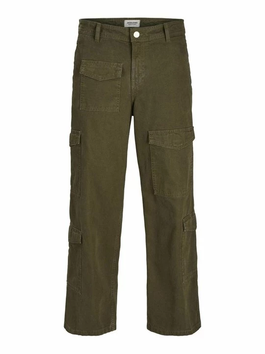 Foto van product Cargobroek Jack&Jones olijfgroen