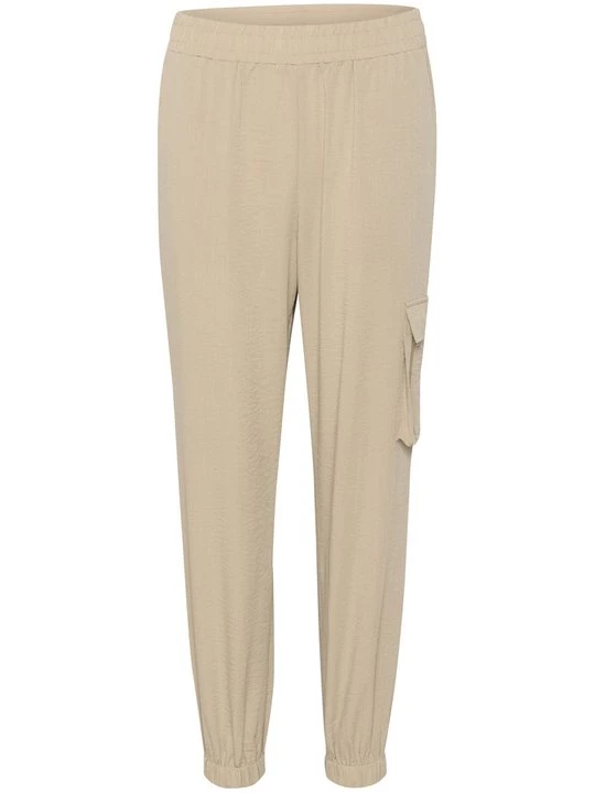 Foto van product Cargobroek Kaffe beige mêleerd