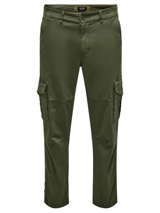 Foto van product Cargobroek Only & Sons olijfgroen