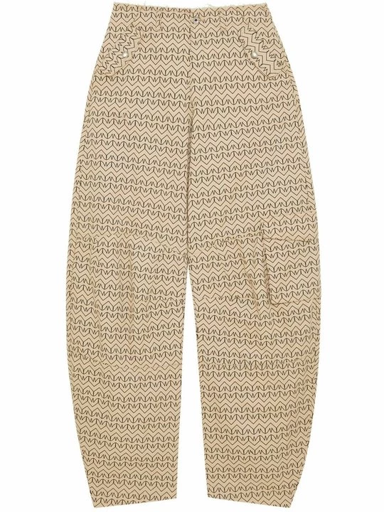 Foto van product Cargobroek Patrizia Pepe beige mêleerd